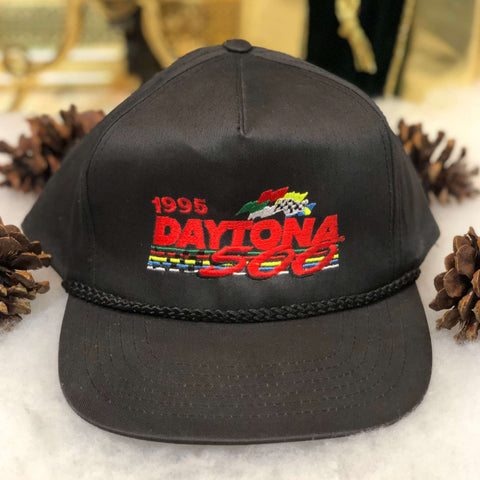 Vintage Deadstock NWOT 1995 NASCAR Daytona 500 Twill Snapback Hat