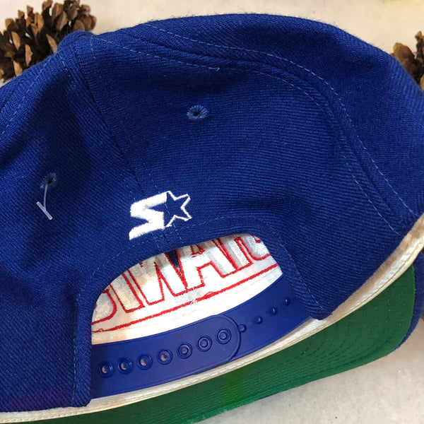 Vintage Deadstock NWT NFL New York Giants Starter Wool Snapback Hat