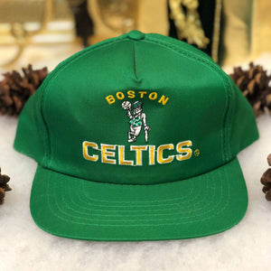 Vintage Deadstock NWOT NBA Boston Celtics Gameday Collection Twill Snapback Hat