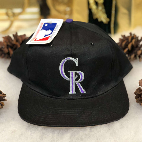 Vintage Deadstock NWT MLB Colorado Rockies Universal Twill Snapback Hat