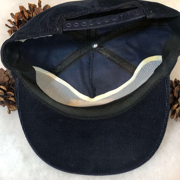 Vintage NCAA Notre Dame Fighting Irish University Square Corduroy Snapback Hat