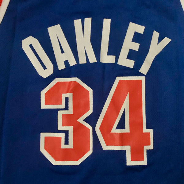 Vintage NBA New York Knicks Charles Oakley Champion Jersey Size 40