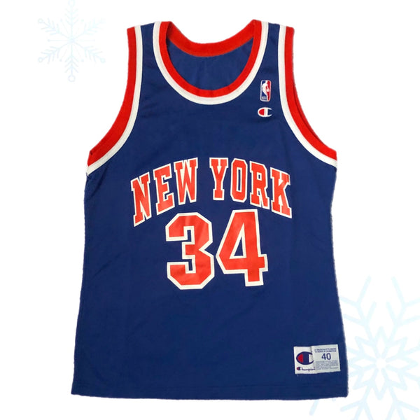 Vintage NBA New York Knicks Charles Oakley Champion Jersey Size 40