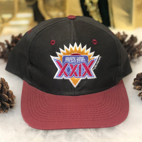 Vintage NFL Super Bowl XXIX San Francisco 49ers San Diego Chargers Competitor Twill Snapback Hat