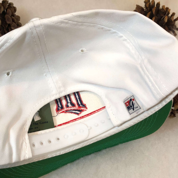 Vintage Deadstock NWT MLB Minnesota Twins The Game Split Bar Twill Snapback Hat