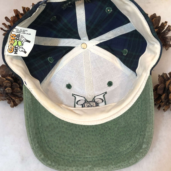 Vintage Disney Mickey Mouse Plaid Snapback Hat