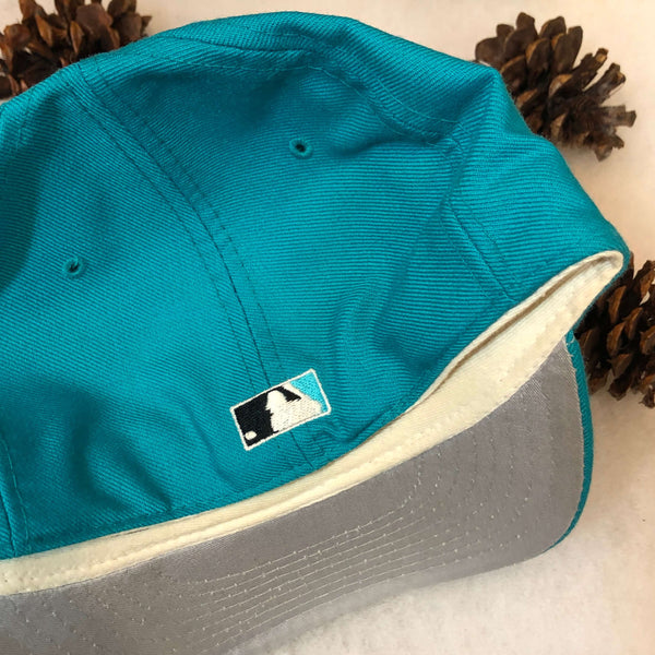 Vintage MLB Florida Marlins New Era Wool Fitted Hat 6 3/4