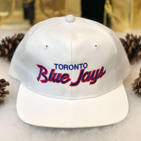 Vintage Deadstock NWT MLB Toronto Blue Jays Sports Specialties Twill Script Snapback Hat