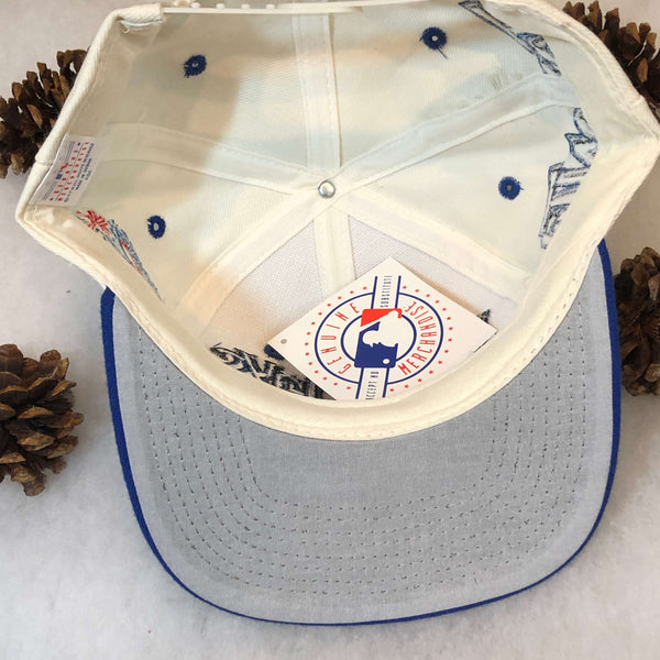 Vintage Deadstock NWT MLB Toronto Blue Jays Drew Pearson Graffiti Wool Snapback Hat