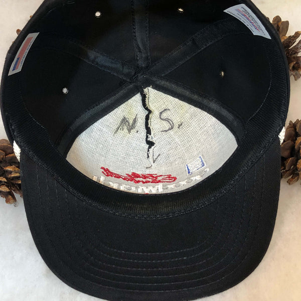 Vintage NASCAR Dale Earnhardt Racing Sports Image Twill Snapback Hat