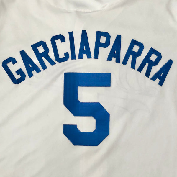 MLB Los Angeles Dodgers Nomar Garciaparra Majestic Baseball Jersey Limited Edition Patch (XL)