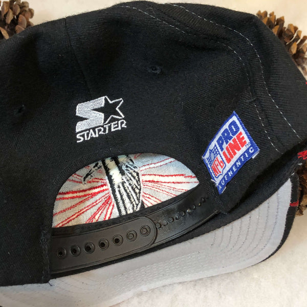 Vintage Deadstock NWT NFL Atlanta Falcons Starter Collision Snapback Hat