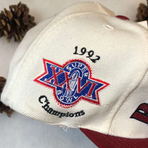 Vintage Deadstock NWT NFL Washington Redskins Annco Championships Wool Snapback Hat