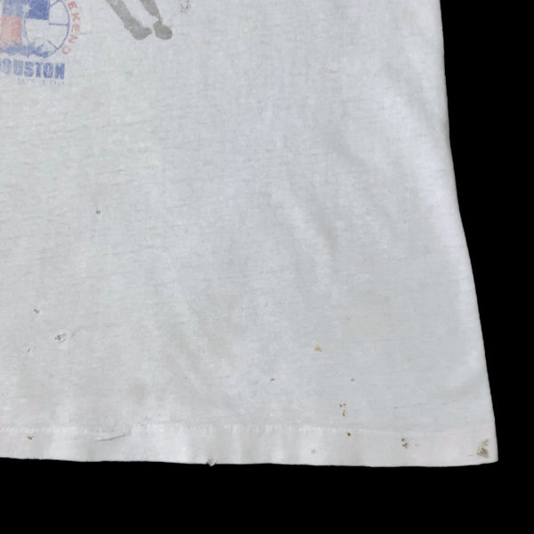 Vintage 1989 NBA Slam Dunk Contest All Star Weekend Houston Salem Sportswear T-Shirt (M)