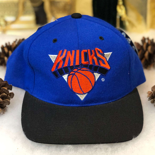 Vintage Deadstock NWT NBA New York Knicks The G Cap Wool Snapback Hat