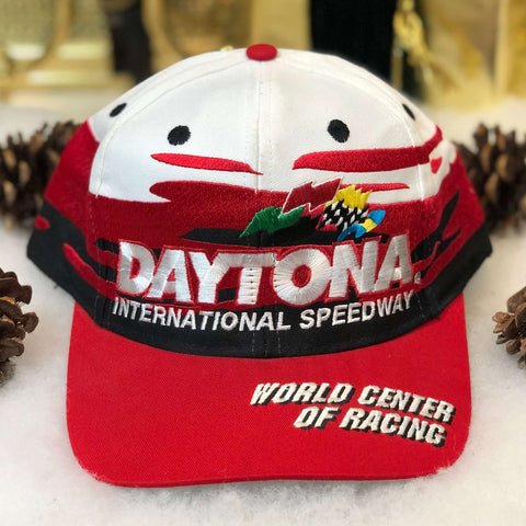 Vintage Deadstock NWOT NASCAR Daytona International Speedway World Center of Racing Twill Strapback Hat