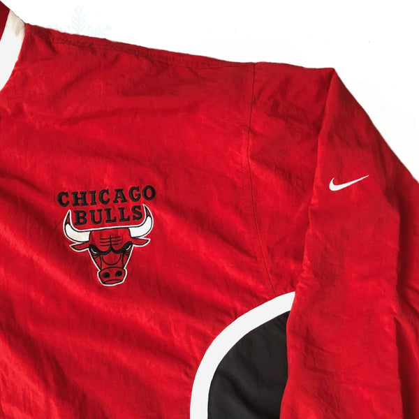 Vintage NBA Chicago Bulls Nike Warmup Shooting Jacket (XL)