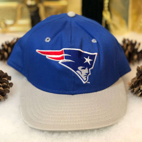 Vintage NFL New England Patriots AJD Twill Snapback Hat