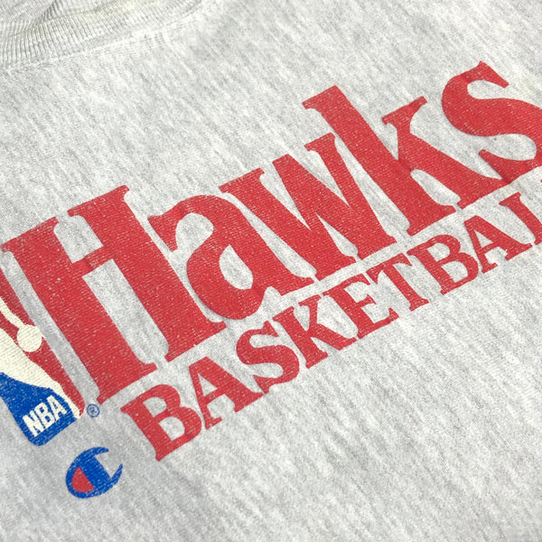 Vintage NBA Atlanta Hawks Champion Reverse Weave Crewneck Sweatshirt (XL)