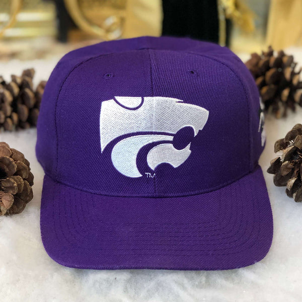 Vintage NCAA Kansas State Wildcats Sports Specialties Plain Logo Wool Snapback Hat