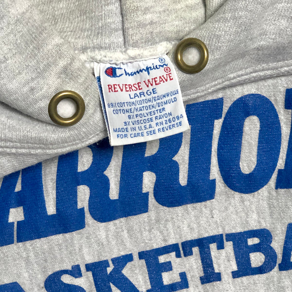 Vintage NBA Golden State Warriors Champion Reverse Weave Hoodie Sweatshirt (L)