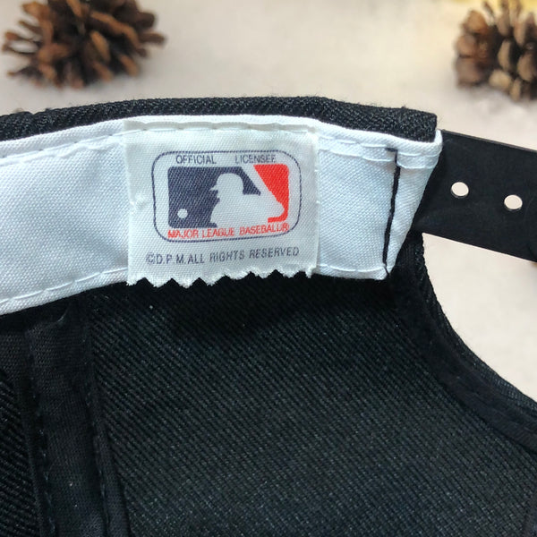 Vintage Deadstock NWOT MLB Pittsburgh Pirates Split Bar Drew Pearson YoungAn Wool Snapback Hat