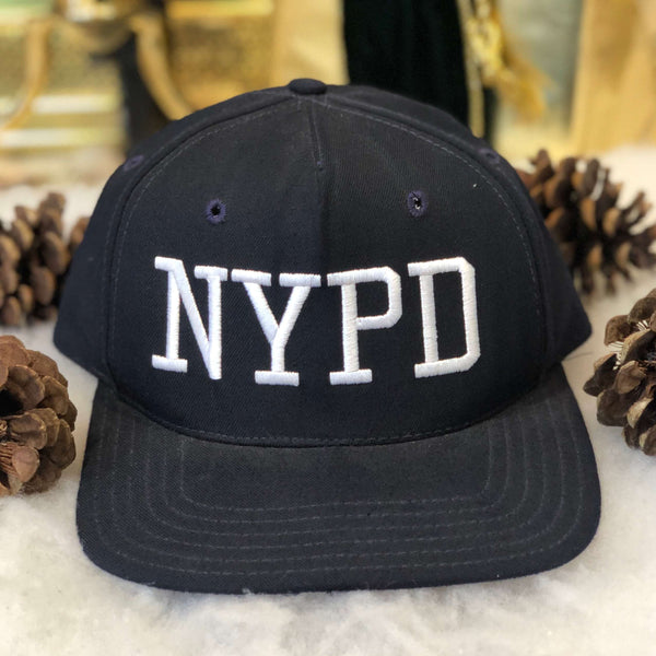 Vintage NYPD New York Police Department Snapback Hat