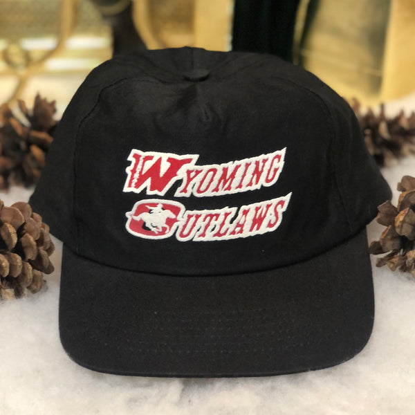Vintage Wyoming Outlaws AFHL American Frontier Hockey League (Junior) Twill Snapback Hat