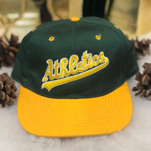 Vintage MLB Oakland Athletics Annco Twill Snapback Hat