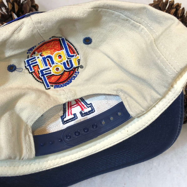 Vintage Deadstock NWT 1997 NCAA Arizona Wildcats Final Four College Basketball Champions Logo 7 Twill Snapback Hat