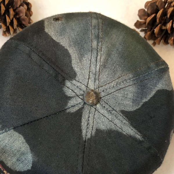 Vintage Harley-Davidson Motorcycles Custom Bleached Snapback Hat