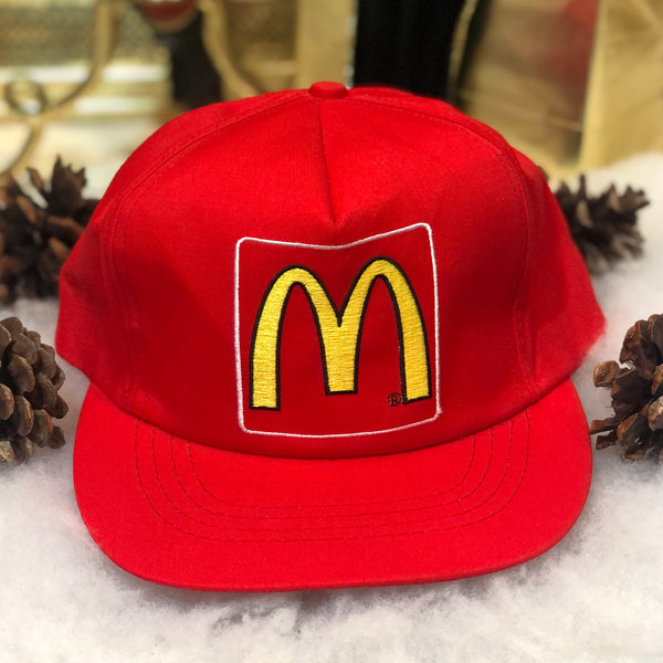 Vintage Deadstock NWOT McDonald's Twill Snapback Hat