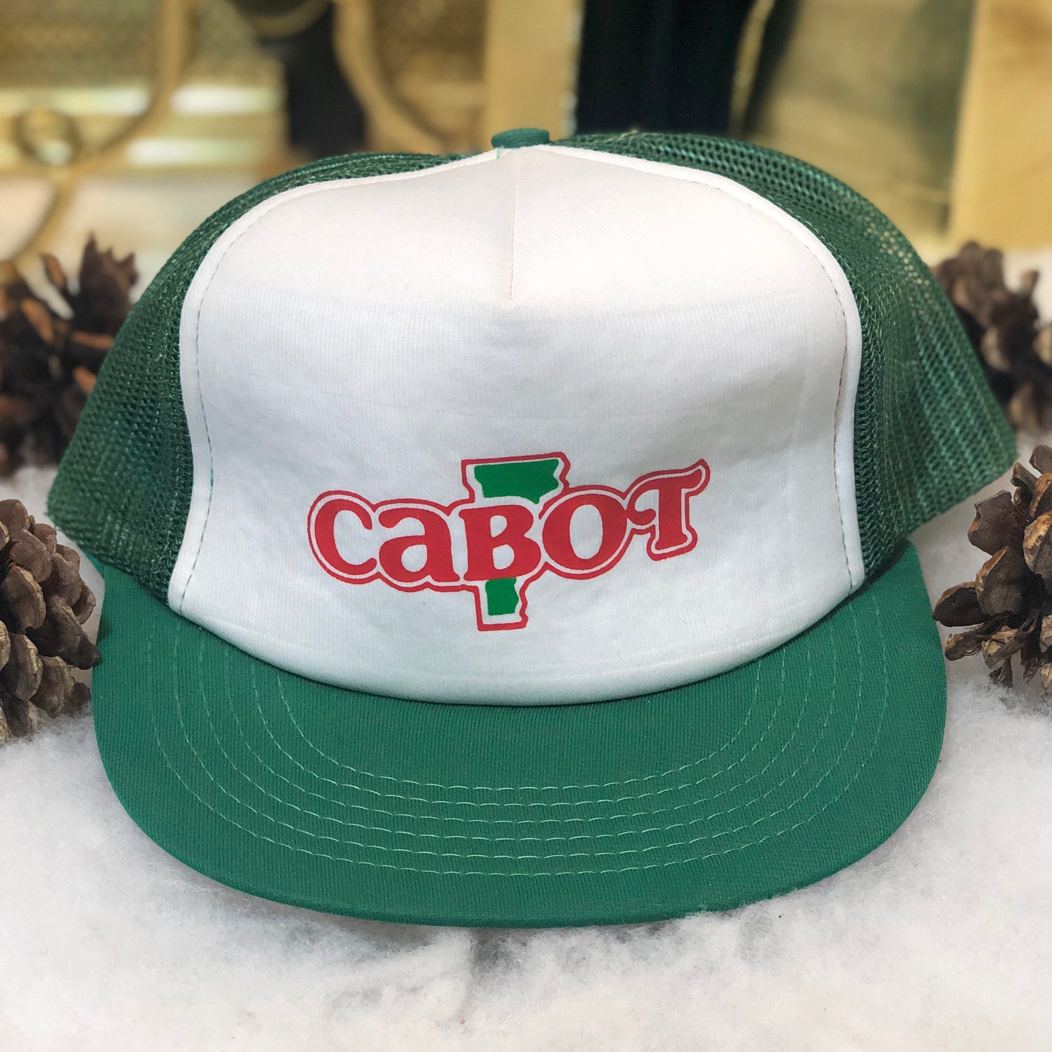 Vintage Deadstock NWOT Cabot Creamery Vermont Trucker Hat