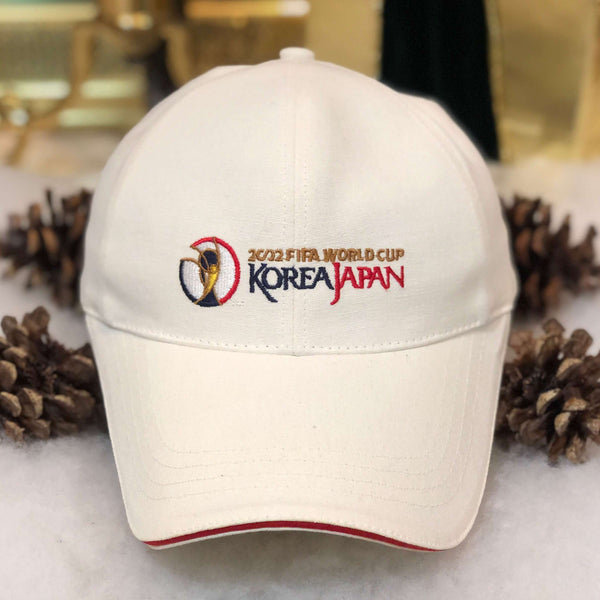 Vintage 2002 FIFA World Cup Korea Japan Soccer Strapback Hat