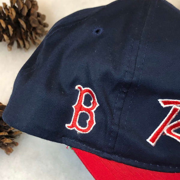 Vintage MLB Boston Red Sox Sports Specialties Twill Script Snapback Hat