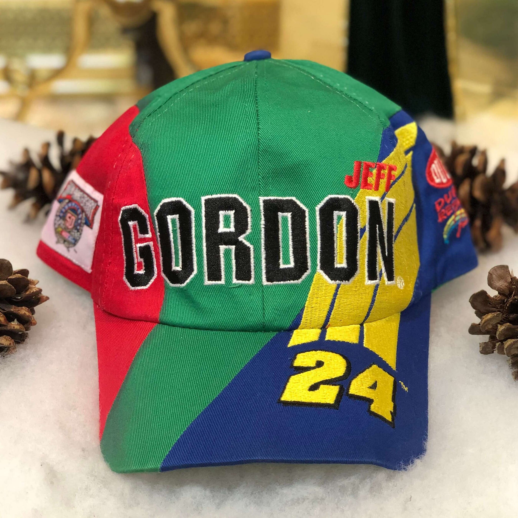 Vintage 1998 NASCAR Jeff Gordon 50th Anniversary Twill Snapback Hat