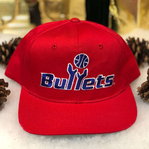 Vintage NBA Washington Bullets Starter Twill Snapback Hat