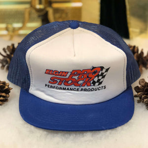 Vintage Deadstock NWOT Elgin Pro Stock Performance Products Racing Trucker Hat