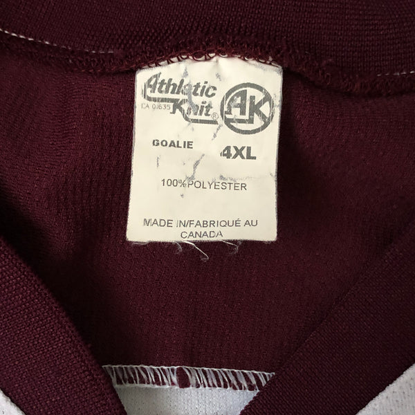 Vintage NCAA Fordham University Rams Goalie Hockey Jersey