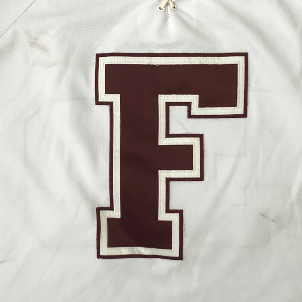 Vintage NCAA Fordham University Rams Goalie Hockey Jersey