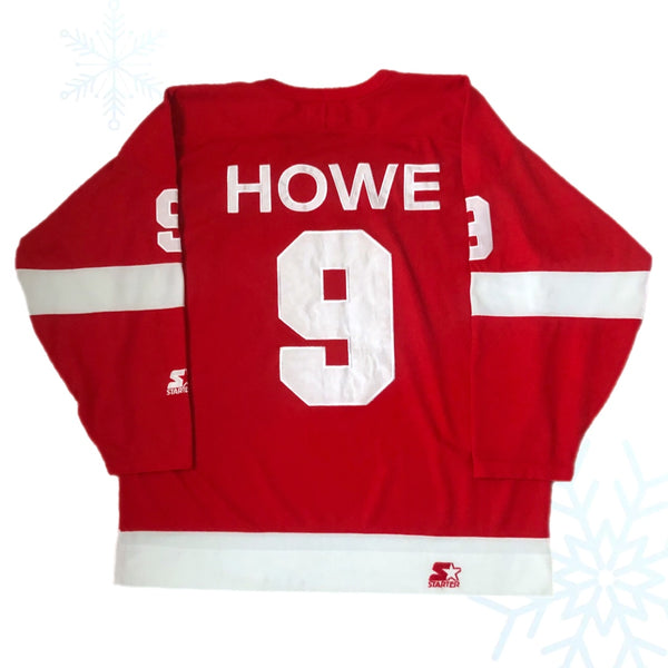 Vintage NHL Detroit Red Wings Gordie Howe Starter Jersey (XL)