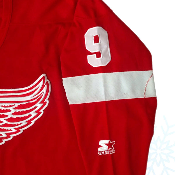 Vintage NHL Detroit Red Wings Gordie Howe Starter Jersey (XL)