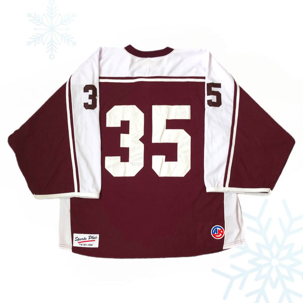 Vintage NCAA Fordham University Rams Hockey Goalie Jersey