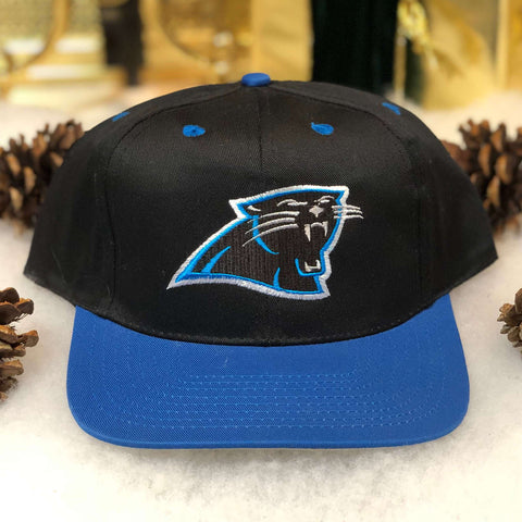 Vintage Deadstock NWT NFL Carolina Panthers Twill Snapback Hat