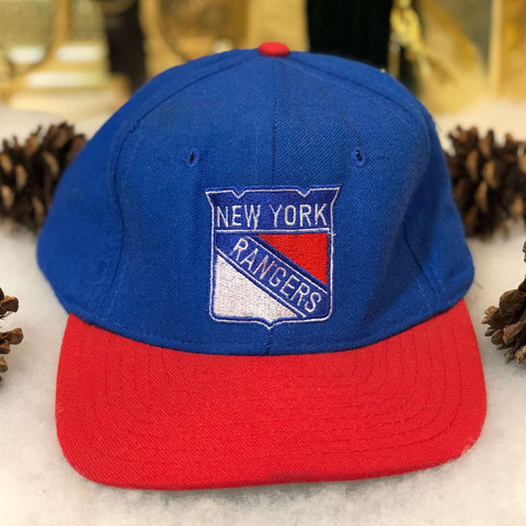 Vintage NHL New York Rangers Universal Wool Snapback Hat