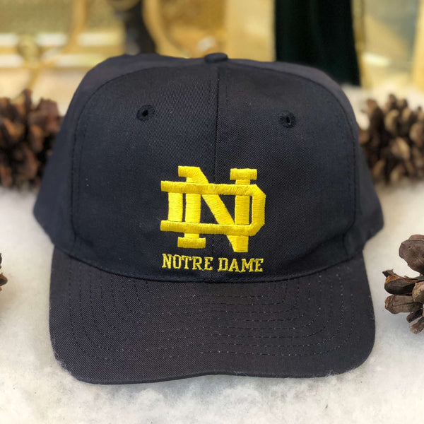 Vintage NCAA Notre Dame Fighting Irish Twins Enterprise Twill Snapback Hat