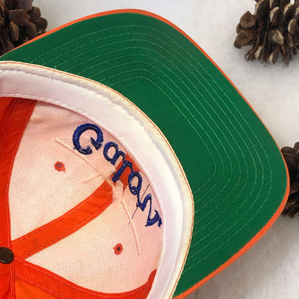 Vintage NCAA Florida Gators The Game Split Bar Twill Snapback Hat