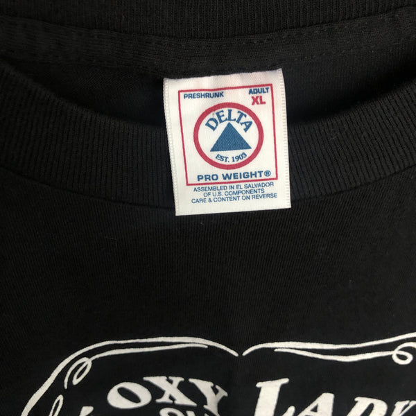 Vintage Foxy Lady Gentlemen's Club New Bedford MA Jack Daniel's Parody T-Shirt