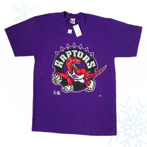 Vintage Deadstock NWT NBA Toronto Raptors Competitor T-Shirt (L)