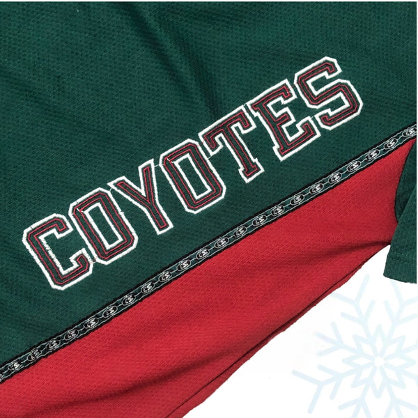 Vintage NHL Phoenix Coyotes Starter Pullover 1/4 Zip Warmup Shirt (L)